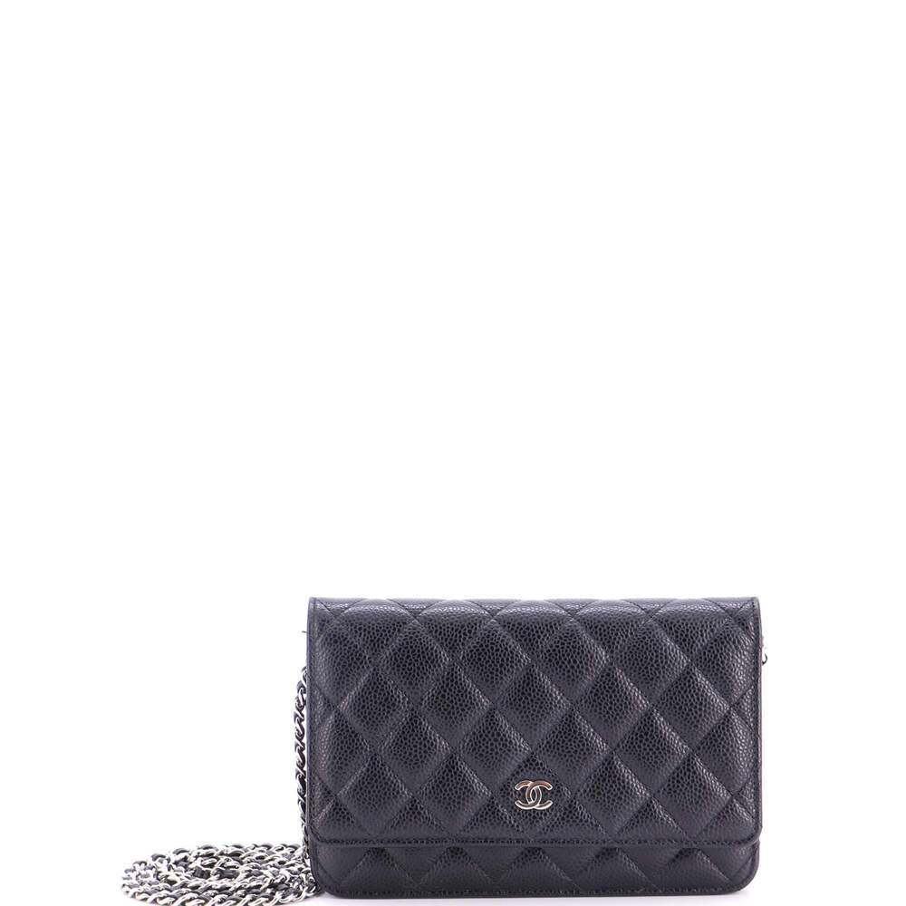 Chanel Wallet on Chain Quilted Caviar